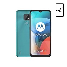 Motorola E7 front glass damage repair