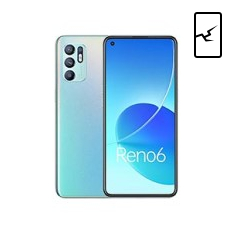 Oppo Reno 6 front glass damage repair